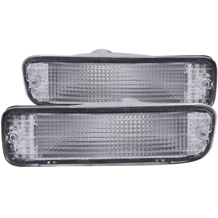 ANZO 1995-1997 Toyota Tacoma Euro Parking Lights Chrome - Premium Lights Corner from ANZO - Just 230.68 SR! Shop now at Motors