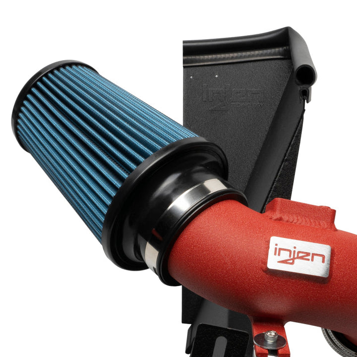 Injen 21-22 Toyota Supra 2.0L 4 Cyl. SP Short Ram Air Intake System - Wrinkle Red - Premium Cold Air Intakes from Injen - Just 1165.24 SR! Shop now at Motors