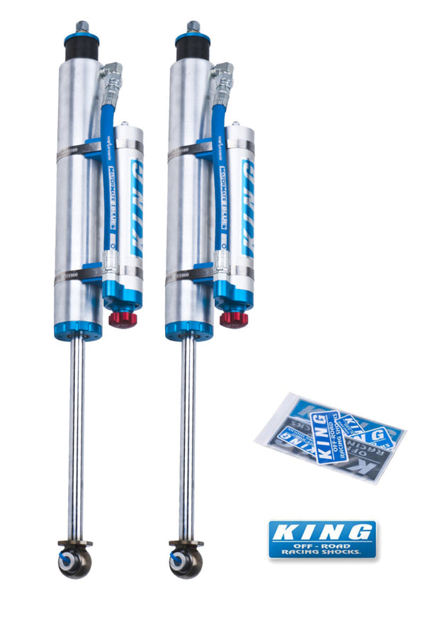 King Shocks 07-18 Jeep Wrangler JK Front 2.5 Dia Piggy Hose Res Shock 3-5in Lift w/Adjuster (Pair) - Premium Shocks and Struts from King Shocks - Just 4911.66 SR! Shop now at Motors