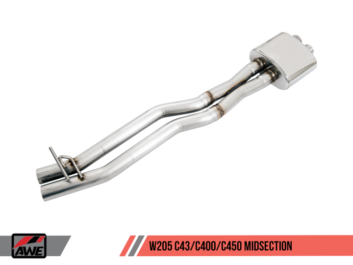 AWE Tuning Mercedes-Benz W205 C450 AMG / C400 Track Edition Exhaust - Premium Catback from AWE Tuning - Just 6324.92 SR! Shop now at Motors