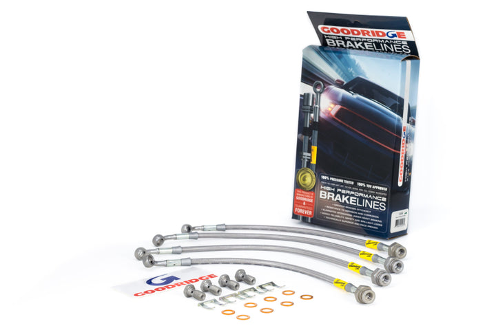 Goodridge 88-92 Corvette Brake Lines (All Models) - Premium Brake Line Kits from Goodridge - Just 892.41 SR! Shop now at Motors