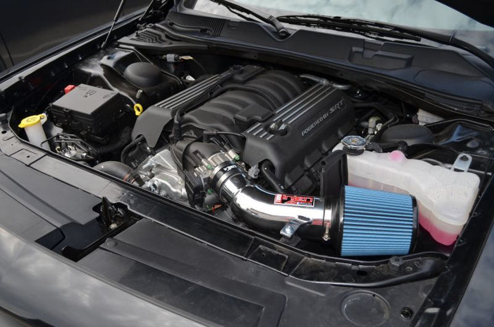 Injen 11-20 Dodge Challenger SRT-8 6.4L V8 Wrinkle Black Power-Flow Short Ram Intake - Premium Cold Air Intakes from Injen - Just 1026.81 SR! Shop now at Motors