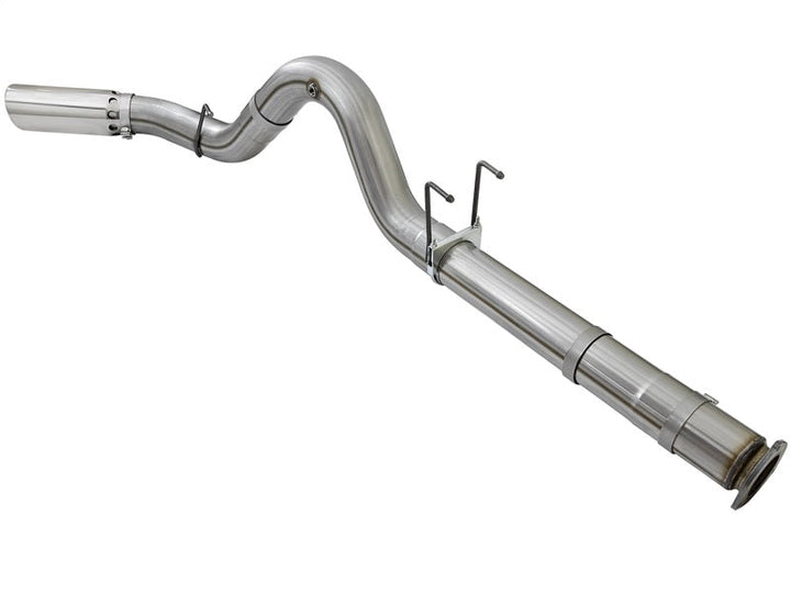 aFe LARGE BORE HD 5in 409-SS DPF-Back Exhaust w/Polished Tip 2017 Ford Diesel Trucks V8 6.7L (td) - Premium DPF Back from aFe - Just 2197.92 SR! Shop now at Motors