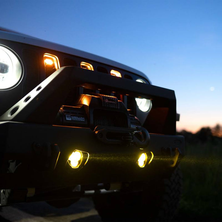 KC HiLiTES FLEX ERA 3 Dual Mode SAE Fog Lights - 2-Light Master Kit for Jeep Aftermarket Bumpers - Premium Light Bars & Cubes from KC HiLiTES - Just 2129.84 SR! Shop now at Motors