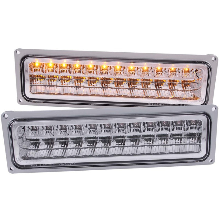 ANZO 1988-1998 Chevrolet C1500 LED Parking Lights Chrome - Premium Lights Corner from ANZO - Just 624.84 SR! Shop now at Motors