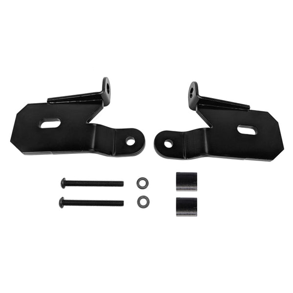 KC HiLiTES 18-19 Jeep Wrangler JL A-Pillar Light Mount Bracket Set (Pair) - Black - Premium Light Mounts from KC HiLiTES - Just 323.01 SR! Shop now at Motors