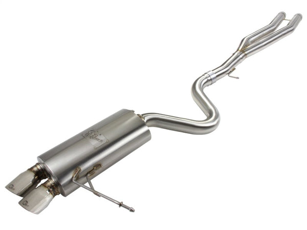 aFe MACHForce Exhaust Cat-Back SS-304 w/ Polished Tips 07-13 BMW 328i (E92/93) L6 3.0L Non-Turbo - Premium Catback from aFe - Just 6434.73 SR! Shop now at Motors