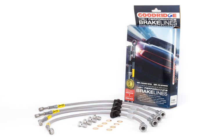 Goodridge 98-00 Honda Accord w/ Rear Disc Brake Lines - Premium Brake Line Kits from Goodridge - Just 892.41 SR! Shop now at Motors