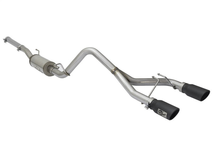 aFe Rebel Series CB 2.5in Dual Center Exit SS Exhaust w/ Black Tips 07-15 Jeep Wrangler 3.6L/3.8L V6 - Premium Catback from aFe - Just 3948.51 SR! Shop now at Motors