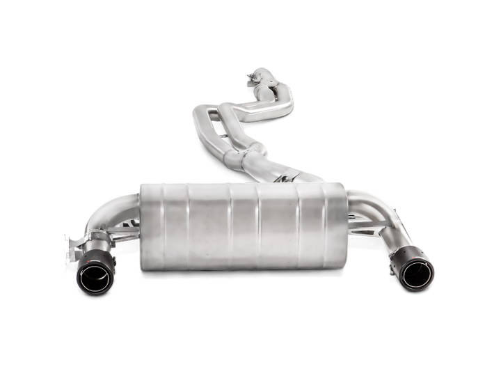 Akrapovic 16-17 BMW 340i (F30 F31) Evolution Line Cat Back (SS) w/ Carbon Tips (Req. Link Pipe) - Premium Catback from Akrapovic - Just 10909.35 SR! Shop now at Motors