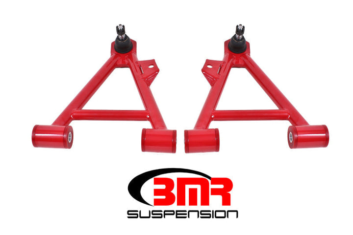 BMR 94-04 Mustang Lower Non-Adj. A-Arms (Coilover Only) w/ STD. Ball Joint (Poly) - Red - Premium Control Arms from BMR Suspension - Just 1088.28 SR! Shop now at Motors