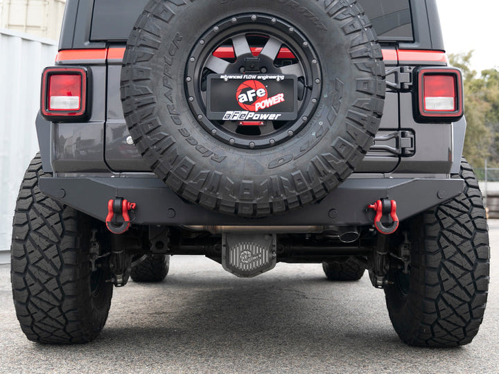 aFe MACH Force-Xp Hi-Tuck 3in 409 SS 18-20 Jeep Wrangler JL 2.0/3.6 Axle-Back Exhaust - Premium Axle Back from aFe - Just 1991.28 SR! Shop now at Motors