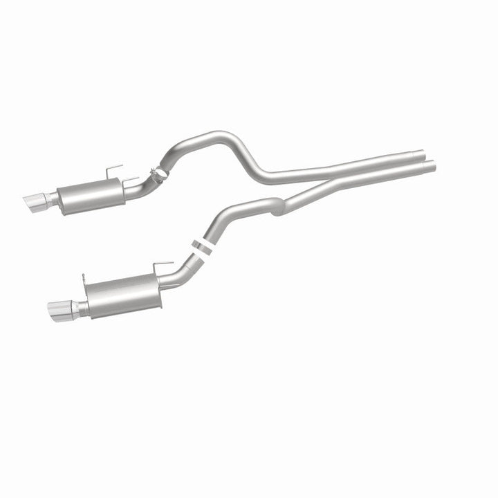 MagnaFlow 13 Ford Mustang Dual Split Rear Exit Stainless Cat Back Performance Exhaust (Street) - Premium Catback from Magnaflow - Just 4391.33 SR! Shop now at Motors