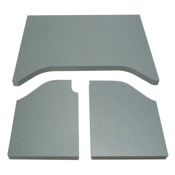 DEI 07-10 Jeep Wrangler JK 2-Door Boom Mat Headliner - 3 Piece - Gray