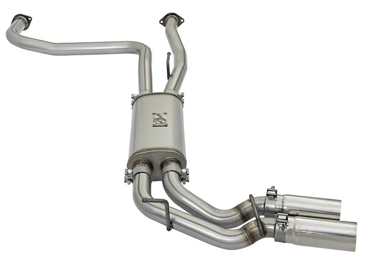 aFe Rebel Series 3in SS Cat-Back Exhaust System w/ Polished Tip 04-15 Nissan Titan V8 5.6L - Premium Catback from aFe - Just 3948.51 SR! Shop now at Motors