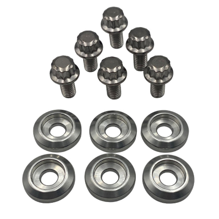 BLOX Racing New Fender Washers Kit M6 12pt - 6pc Large Diameter Silver - Premium Hardware Kits - Other from BLOX Racing - Just 90.07 SR! Shop now at Motors