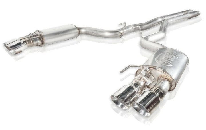 Stainless Works 2018+ Ford Mustang GT 3in Legend Series Catback H-Pipe w/Active Valves & Quad Tips - Premium Catback from Stainless Works - Just 8241.20 SR! Shop now at Motors