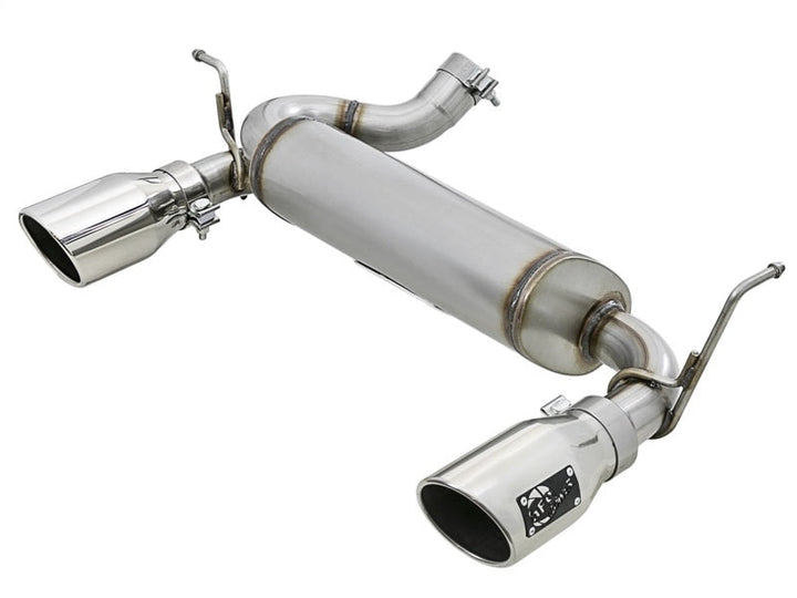 aFe Rebel Series 2.5in 409 SS Axle-Back Exhaust w/Polished Tips 07+ Jeep Wrangler (JK) V6 3.6L/3.8L - Premium Axle Back from aFe - Just 1990.90 SR! Shop now at Motors