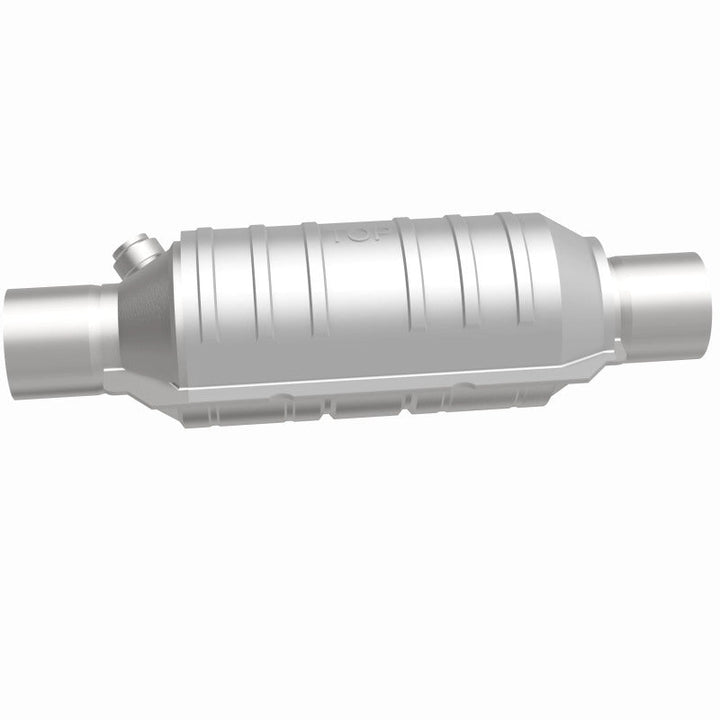 MagnaFlow Conv Univ 2.25in Inlet/Outlet Center/Center Round 11in Body L x 5.125in W x 15in Overall L - Premium Catalytic Converter Universal from Magnaflow - Just 758.68 SR! Shop now at Motors