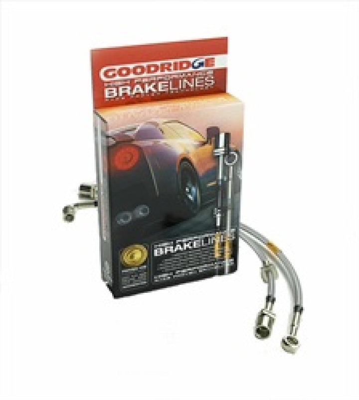 Goodridge 04-13 Nissan Titan 4-inch Extended SS Brake Lines - Premium Brake Line Kits from Goodridge - Just 1076.36 SR! Shop now at Motors