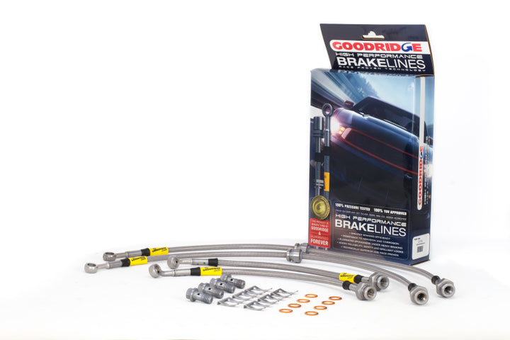 Goodridge 09-13 Nissan Maxima All Models Stainless Steel Brake Lines Kit - Premium Brake Line Kits from Goodridge - Just 892.41 SR! Shop now at Motors