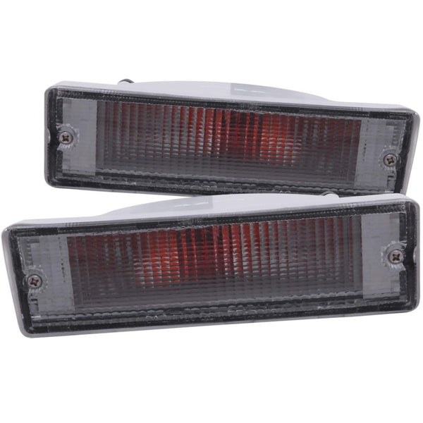 ANZO 1988-1995 Nissan Pathfinder Euro Parking Lights Chrome - Premium Lights Corner from ANZO - Just 200.65 SR! Shop now at Motors