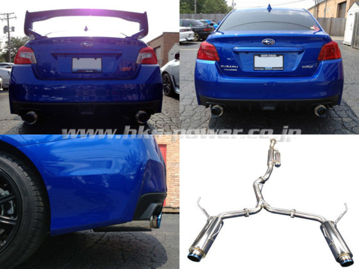 HKS Hi-Power Muffler WRX STI/WRX 2015 US - Premium Catback from HKS - Just 5111.17 SR! Shop now at Motors