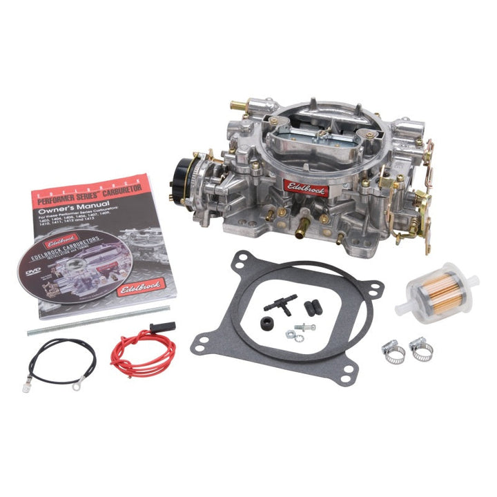 Edelbrock Carburetor Performer Series 4-Barrel 600 CFM Electric Choke Satin Finish - Premium Carburetors from Edelbrock - Just 1609.97 SR! Shop now at Motors