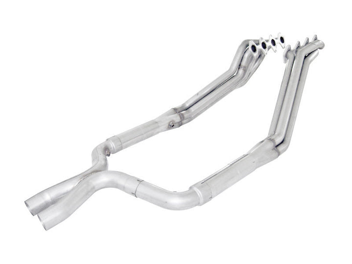 Stainless Works 2005-10 Mustang GT 1-3/4in Headers 3in High-Flow Cats X-Pipe Factory Connection - Premium Headers & Manifolds from Stainless Works - Just 8562.01 SR! Shop now at Motors