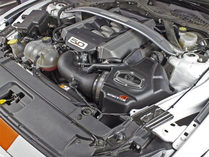 aFe Momentum GT Pro Dry S Intake System 2015 Ford Mustang GT V8-5.0L - Premium Cold Air Intakes from aFe - Just 1512.60 SR! Shop now at Motors