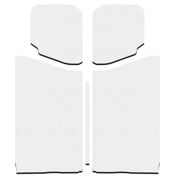 DEI 18-23 Jeep Wrangler JL 2-Door Boom Mat Headliner - 5 Piece - White