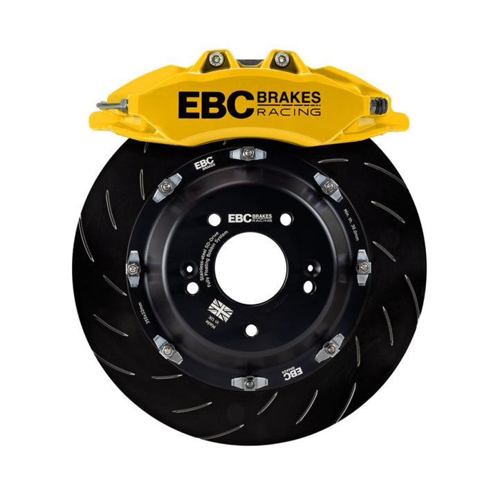 EBC Racing 00-06 BMW M3 (E46) Yellow Apollo-6 Calipers 355mm Rotors Front Big Brake Kit - Premium Big Brake Kits from EBC - Just 9428.19 SR! Shop now at Motors