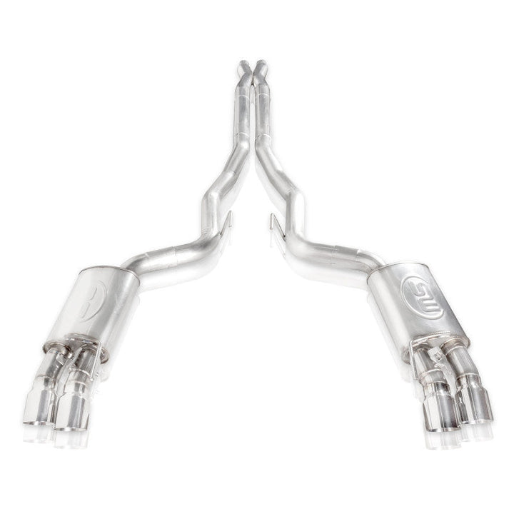 Stainless Works 18+ Ford Mustang GT Redline Cat-Back Performance Connect X-Pipe w/ Active Valves - Premium Catback from Stainless Works - Just 9667.01 SR! Shop now at Motors