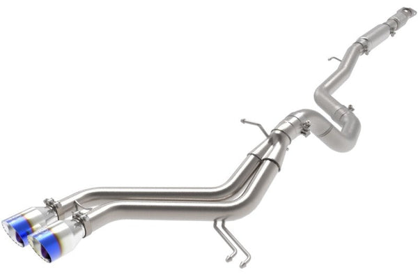 aFe Takeda 2-1/2in to 3in SS-304 Cat-Back Exhaust w/ Blue Flame Tips 13-17 Hyundai Veloster L4-1.6L - Premium Catback from aFe - Just 2946.37 SR! Shop now at Motors