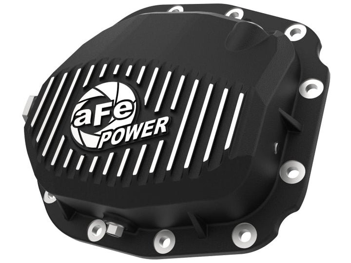 aFe Pro Series Rear Differential Cover Black w/ Fins 15-19 Ford F-150 (w/ Super 8.8 Rear Axles) - Premium Diff Covers from aFe - Just 1333.53 SR! Shop now at Motors