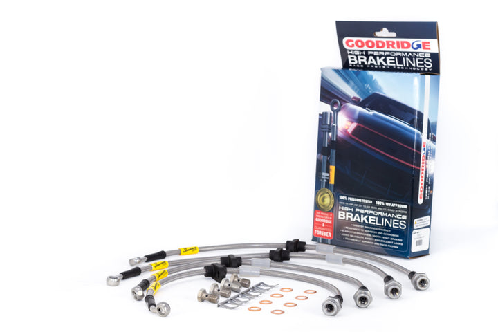 Goodridge 99-00 Honda Civic Si (w/ rear disc) Brake Lines - Premium Brake Line Kits from Goodridge - Just 892.41 SR! Shop now at Motors