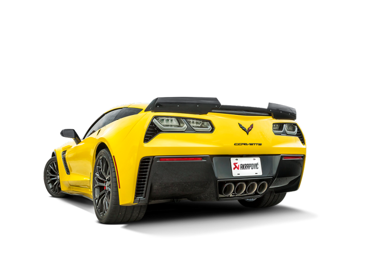 Akrapovic 14-17 Chevrolet Corvette Z06 (C7) Slip-On Line (Titanium) w/ Carbon Tips - Premium Muffler from Akrapovic - Just 20315.67 SR! Shop now at Motors