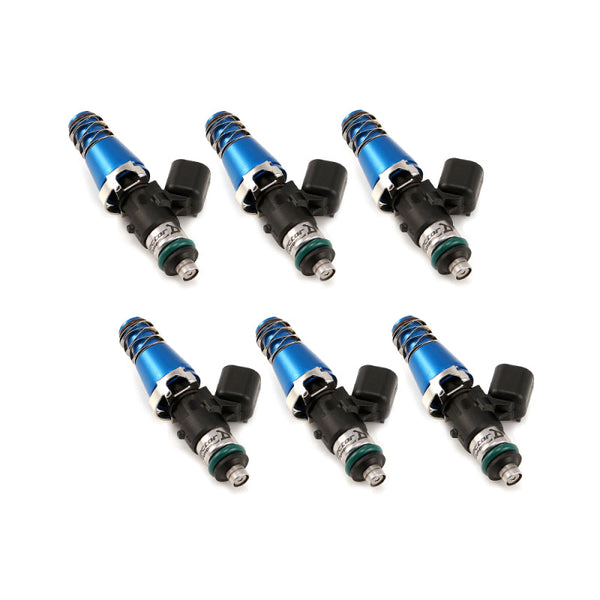 Injector Dynamics 1340cc Injectors - 60mm Length - 11mm Blue Top - 14mm Lower O-Ring (Set of 6) - Premium Fuel Injector Sets - 6Cyl from Injector Dynamics - Just 5318.06 SR! Shop now at Motors