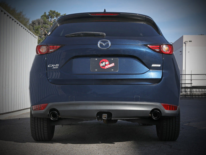 aFe Takeda 17-21 Mazda CX-5 2.5L (t) 2.5in. SS Axle-Back Exhaust System w/Black Tips - Premium Axle Back from aFe - Just 2814.14 SR! Shop now at Motors