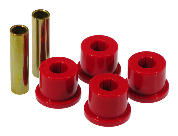 Prothane GM 2/4wd Rear 1.5in OD Frame Shackle Bushings - Red