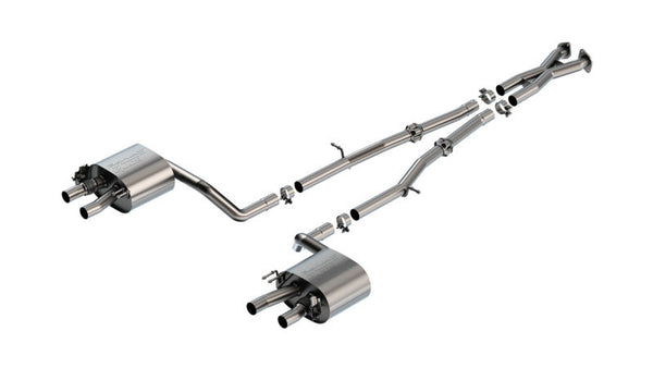 Borla 22-23 Kia Stinger 3.3L V6 Turbo 2.25in Pipe Dia Dual Split Rear Exit S-Type Cat-Back Exhaust - Premium Catback from Borla - Just 7727.63 SR! Shop now at Motors