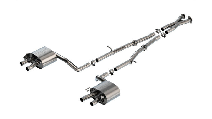 Borla 22-23 Kia Stinger 3.3L V6 Turbo 2.25in Pipe Dia Dual Split Rear Exit S-Type Cat-Back Exhaust - Premium Catback from Borla - Just 7727.63 SR! Shop now at Motors