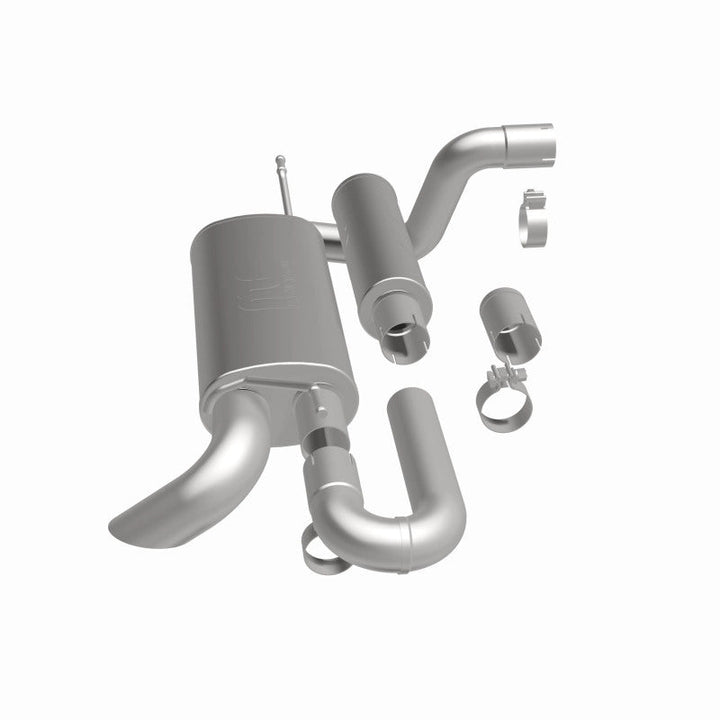 MagnaFlow 18-23 Jeep Wrangler JL 2.0L/3.6L Overland Series Axle-Back Exhaust - Premium Axle Back from Magnaflow - Just 2978.38 SR! Shop now at Motors