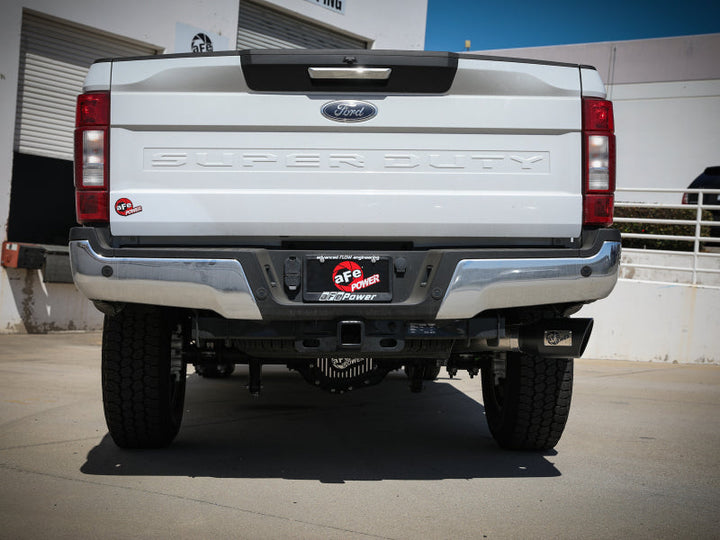 aFe Apollo GT Series 3-1/2in 409 SS Axle-Back Exhaust 17-20 Ford F-250/F-350 6.2/7.3L w/ Black Tips - Premium Axle Back from aFe - Just 2420.90 SR! Shop now at Motors