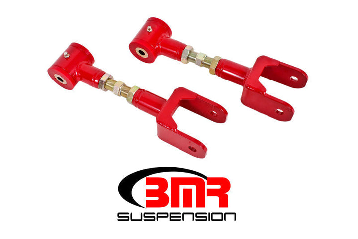 BMR 79-04 Fox Mustang Upper Control Arms On-Car Adj. (Polyurethane) - Red - Premium Control Arms from BMR Suspension - Just 600.79 SR! Shop now at Motors