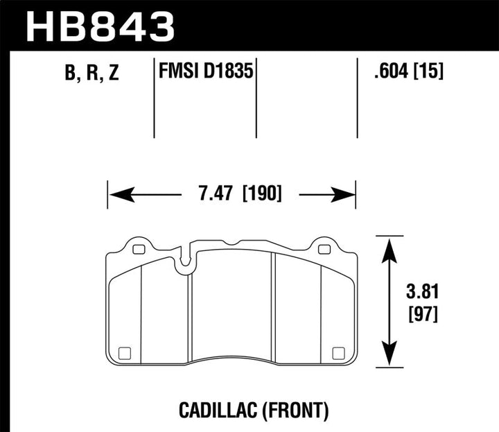 Hawk Performance Ceramic Brake Pads - Premium Brake Pads - Performance from Hawk Performance - Just 928.16 SR! Shop now at Motors