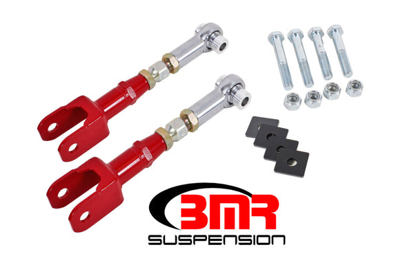 BMR 15-17 S550 Mustang Rear On-Car Adj. Rod Ends Toe Rods - Red - Premium Suspension Arms & Components from BMR Suspension - Just 826.16 SR! Shop now at Motors