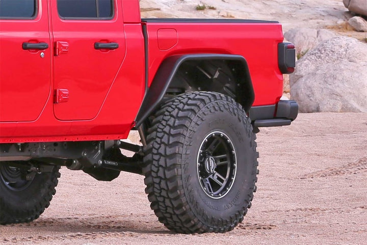 Fabtech 20-21 Jeep Gladiator 4WD Rear Steel Tube Fenders - Premium Fender Flares from Fabtech - Just 3534.21 SR! Shop now at Motors