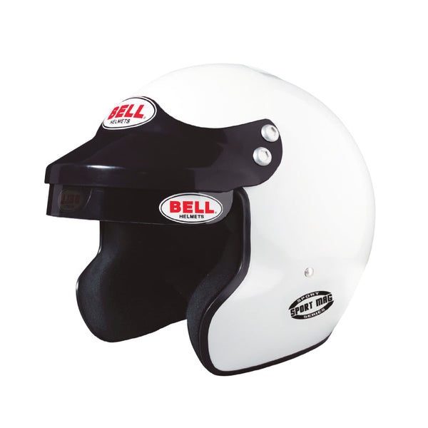Bell Sport Mag SA2020 V15 Brus Helmet - Size 61+ (White) - Premium Helmets and Accessories from Bell - Just 1350.32 SR! Shop now at Motors