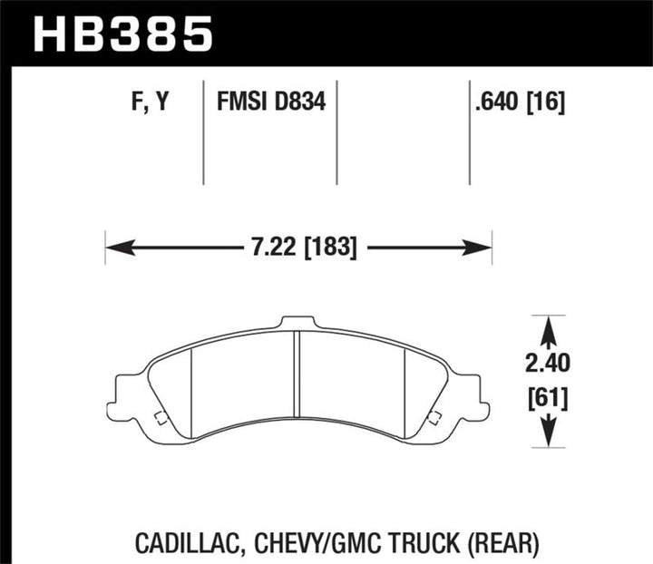 Hawk LTS Street Brake Pads - Premium Brake Pads - OE from Hawk Performance - Just 317.73 SR! Shop now at Motors